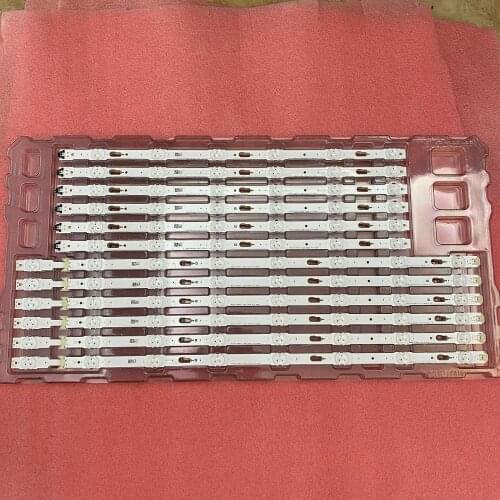 12pcs/set LED backlight strip for UN55JU7100 UE55JU7000 UE55JU6470 UE55JU6750 UN55KU6500 UE55MU6120K UE55JU6000 CY-WJ055FLAV1H