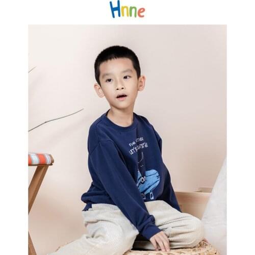 Hnne Cartoon zebra Sweatshirts Skinfriendly Kids Hoodies Boys Girls 2-10Years Spring Children Long Sleeve Soft comfortable Tops