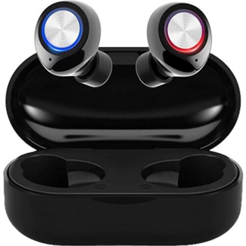 TW60 TWS Bluetooth 5.0 In-Ear Wireless Earphones Sport Earbuds with Charging Box