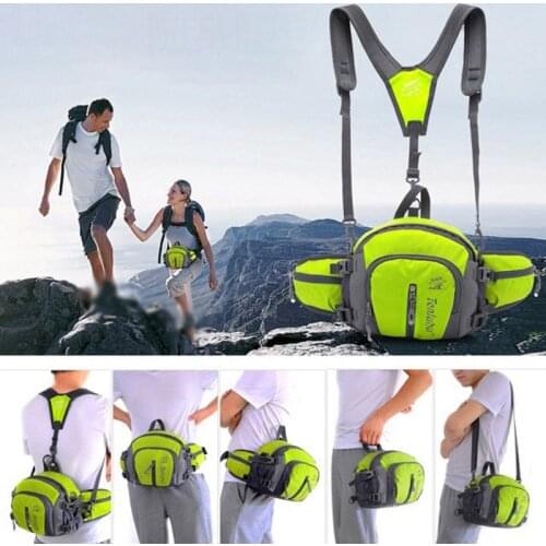 Outdoor Sports Waist Bag Camping Hiking Backpack Pouch Travel Casual Handbag Camera Shoulder Kettle Bags