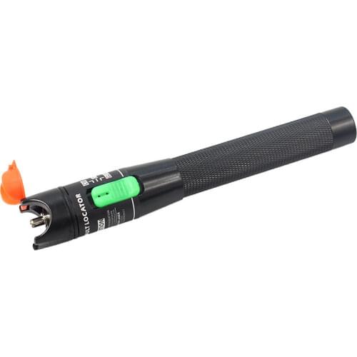 Visual Fault Locator 30mW Fiber Optic Cable Tester Red Laser Light Pen Type Support SC FC ST Adapter red light pen