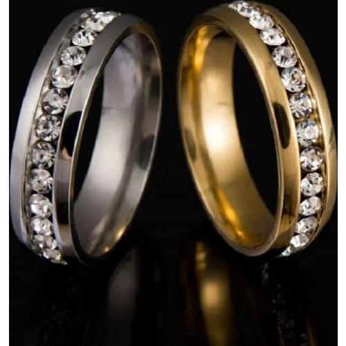 Wanzhi Rings With Crystals