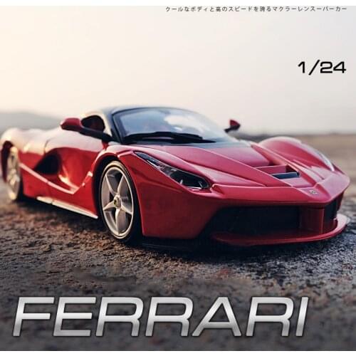 1:24 Ferra 488 GTB PIsta Supercar Alloy Car Model Diecasts & Toy Vehicles Collection Car Toy Boy Birthday gifts