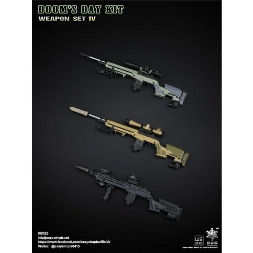 1/6 set model EASY&SIMPLE ES 06023 PMC weapons elevator M4