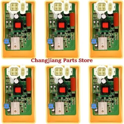 1Pc New 6PIN CDI adjustable DC performance Racing Ignition Box GY6 150 250 Scooter Moped motorcycles motorbike