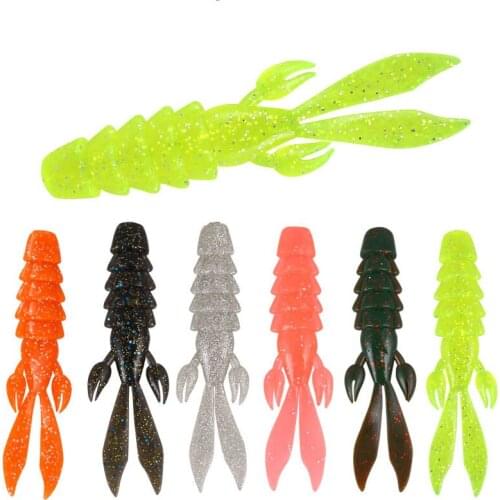 1pcs Wobbler Bait Worm Lobster Fishing Lure 4g 7g 12.5g Shrimp Lizards Float Wobbler Jig Swivel Twintails Sea Fishing Tools