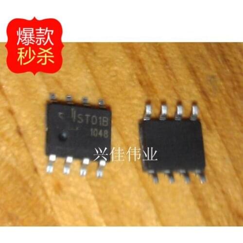10PCS New original authentic ST01B SOP-8 -channel with self- correction function capacitive touch IC