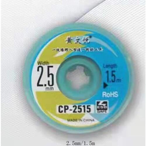 10 PCS Laster CP-1515 CP-2015 CP-2515 Tin Suction Wire Remove Solder For Repairing PCB RMA Precision Work For Mobile Repair