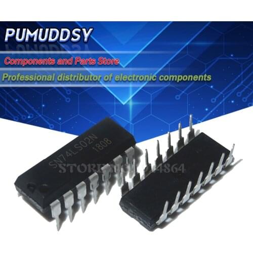100PCS DIP SN74LS00N HD74LS00P SN74LS02N HD74LS02P SN74LS74AN HD74LS74AP SN74LS32N HD74LS32P SN74LS08N SN74LS164N SN74LS04N