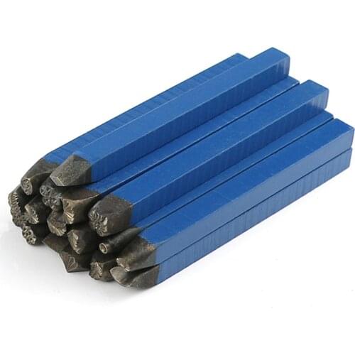 16PCS Steel Metal Punches Jewelry Flower Stamping Mold Leather Carving Tools
