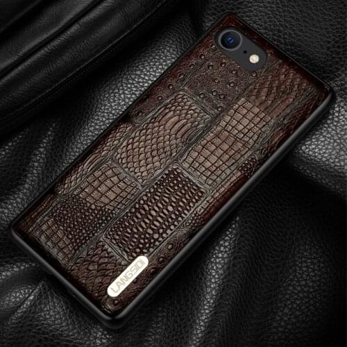 Genuine Leather Retro Splice Phone Cases For iPhone SE 2020 12 Mini 7 8 11 Pro Max X XS Max XR 6 6s 7 Plus 8 plus 5 5S se Cover