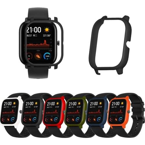 For Amazfit GTS Case TPU Protective Frame Bumper for Xiaomi Huami Amazfit GTS Smart Bracelet Plastic PC Protector Cover Cases