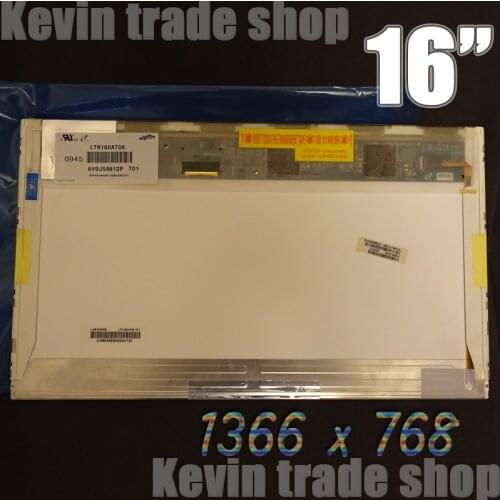HSD160PHW1 HSD160PHW1-B00 LTN160AT06 16 inch led For ASUS N61 N61vg N61JV HP DV6 CQ61 K61IC Laptop LCD LED Screen Display matrix