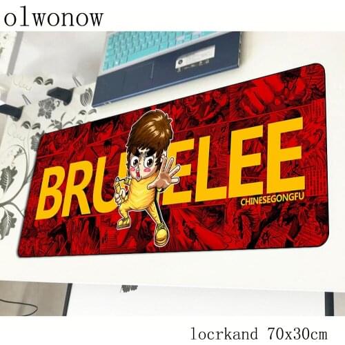 Kung fu mouse pad gamer for Bruce Lee 700x300x2mm notbook mouse mat gaming mousepad large wrist rest pad mouse PC desk padmouse