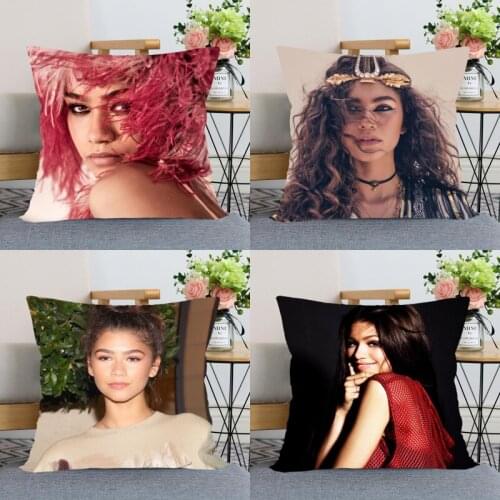 Nice Zendaya Pillowcase Wedding Decorative Pillow Cover New Arrival Custom Gift (One Sides) Printed Pillow Cases 0511