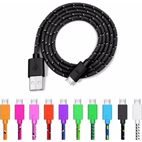 Micro USB Cable 0.2m 1m 2m 3m Charger USB Data Cable for huawei p smart 2019 p7 p8 p9 p10 lite Samsung S6 S7 Edge charging cable