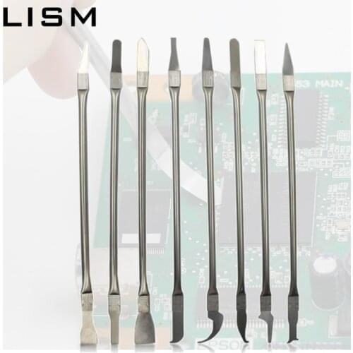 8 In 1 IC Chip Repair Tools Kit Thin Blade CPU Metal Remover Burin Removal For Mobile Phone Computer Disassemble Repair Tool Set