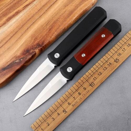 Godfather 154CM blade aluminum handle outdoor camping hunting self-defense tactical pocket fruit EDC tool 920 folding knife