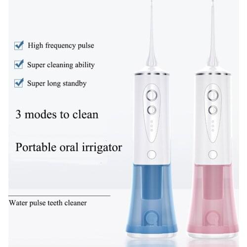 Professional Dental Water Jet For Home Rechargeable Oral Irrigator Portable Irrigator For Teeth Adult Travel Water Floss
