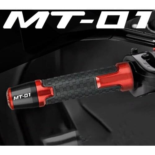 Motorcycle Handle Bar End Handlebar Grips FOR YAMAHA MT01 MT-01 MT 01 2004 2005 2006 2007 2008 2009 2010 2015 2017 2018 2019