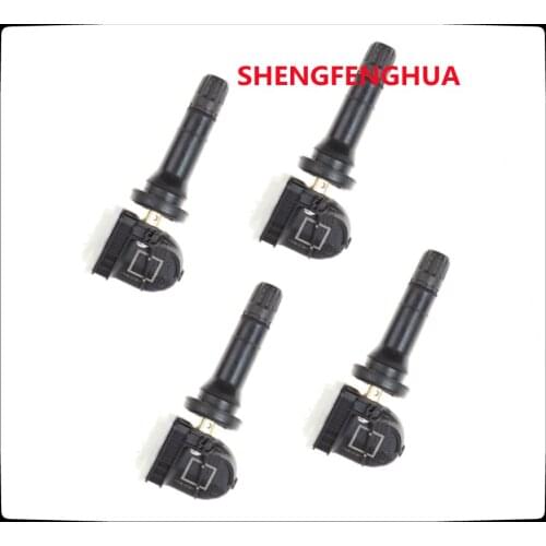 SHENGFENGHUA 4pcs EV6T-1A180-DC EV6T-1A150-DB TPMS Tire Pressure Sensor 433MHZ