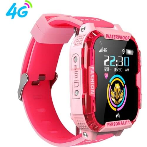Smart GPS kids 4G Watch Children Location Bracelet IP68 Video Chat Touch Screen LBS WIFI SOS SIM Child Watch Baby Phone Watches