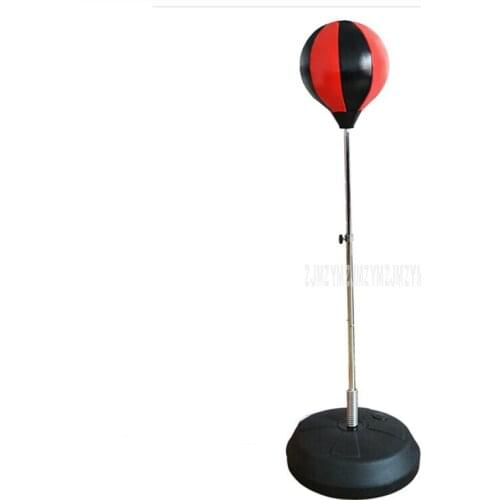 Steel Metal Vertical Floor Stand Boxing Speed Ball Training Reaction Target Roly-poly Fitness Equipment Adjustable For Men Child