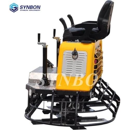 SYNBON 78in concrete trowel seated trowel machine Concrete machines, road machinery Cement road trowel SYCT278C