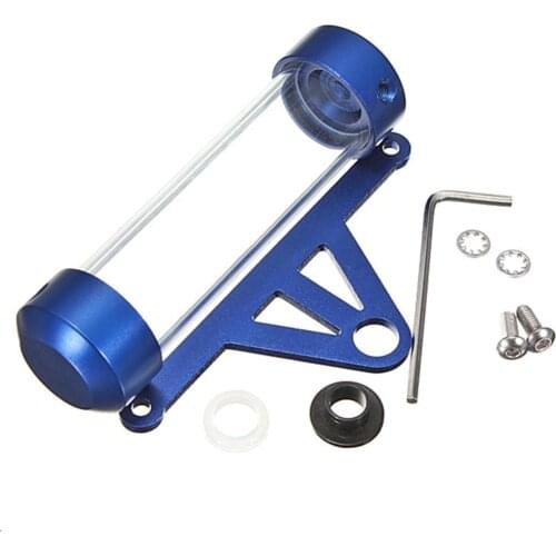 Universal Motorcycle Tube Tax Disc Cylindrical Holder Frame Real with Screwdriver Kit 11x2.6cm Fits Motorbike Scooter Waterproof