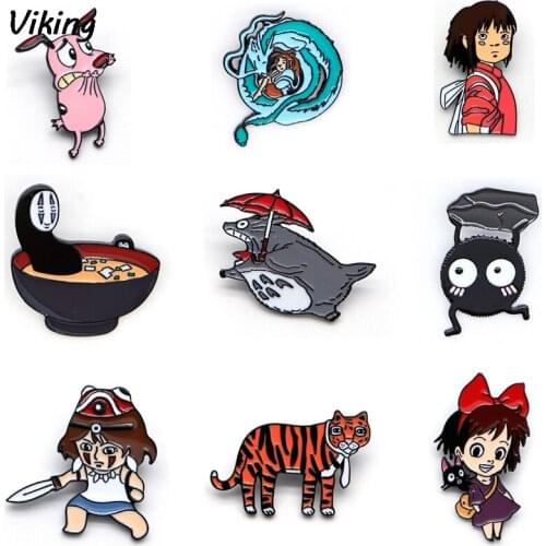 20pcs/lot G1549 Metal Enamel Brooches Fashion Cartoon Cat Badges Pin Cute Funny Backpack Coat Lapel Pins Jewelry Accessories