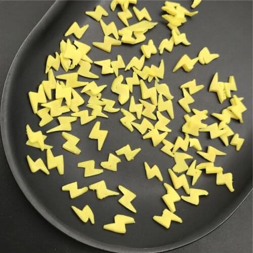 50g Flashing Lightning Polymer Clay Sprinkle For Kids Diy ,Soft Clay For Craft Clay/Nail Art/Scrapbook Decoration DIY,Filler