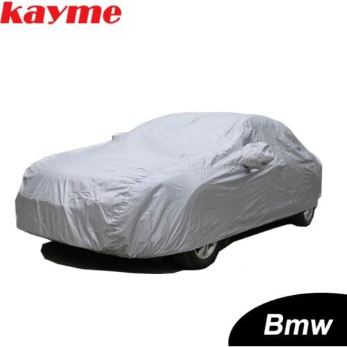 Kayme Full Car Covers Dustproof Outdoor Indoor UV Snow Resistant Sun Protection polyester Cover universal for BMW