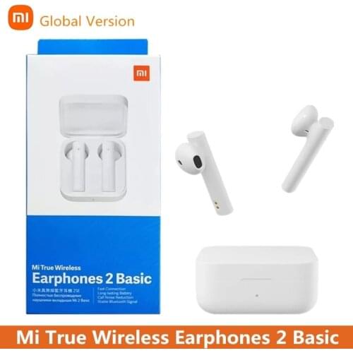 Basic Xiaomi Air 2 SE Global Version Mi Ture Wireless Earphone 2 Basic Bluetooth Headset TWS Noice Cancellation Touch Control