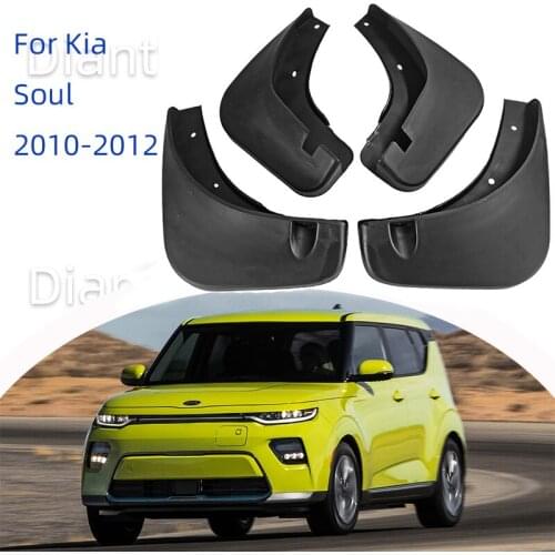 For Kia Soul Ordinary Car Mudguard Anti-splash Anti-Fouling Front Rear Fender Accessories