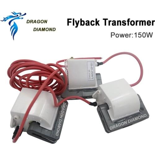 DRAGON DIAMOND CO2 Laser 150W High Voltage Flyback Transformer Laser Engraver For 130W 150W Co2 Laser Power Supply
