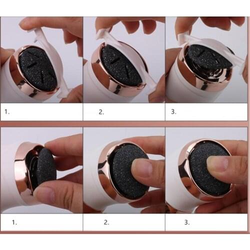 Electric Vacuum Foot Grinder File Dead Skin Callus Remover for Men Women Hard Skin Remover Foot Scrubber Scraper Foot Care Tool