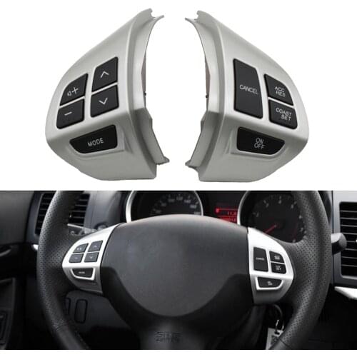 Cruise Control Switch Button Multifunction Steering Wheel Button Cruise Control Switch For M-itsubishi Outlander ASX 2007-2012