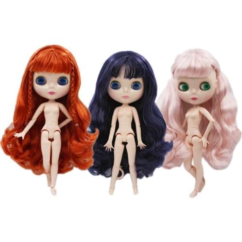 Blyth Doll, normal face shell, 19 joint body and 7 joint body, can change the skin color. Naked baby