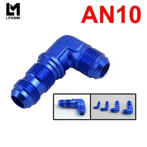 LPXWM- AN10 10AN 90 Degree Flare Bulkhead Male Apapters SL833-10-011