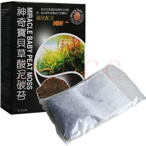PH reduced Carex peat acid clay aquarium water softening Oxalic peat moss / acrid oxalic acid mud carbon coating / reduce KH