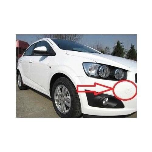 QDPATRICK Front bumper trailer cover bumper trailer hook cover for Chevrolet Aveo 2014-2016