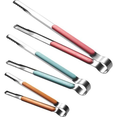 Stainless Steel Grill Tongs Great for Cooking Grilling Non-Stick Long BBQ Cooking Serving Tongs LX3326