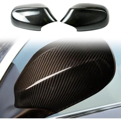 Carbon Fiber for BMW- 1 Series E82 E87 2010 2011 2012 Side Wing Rearview Mirror Cover Cap Car Accessories