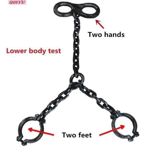 1 Pcs Plastic Handcuffs Halloween Dress Acting Props Crew Dress Up Props Prisoners Shackled Halloween Props 5Z-HH040