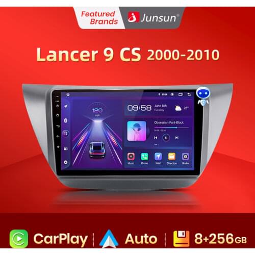 Junsun Android 10.0 Car Radio Multimedia Player For Mitsubishi Lancer 9 CS 2000 2001 2002 2003 2004-2010 Navigation GPS no 2din