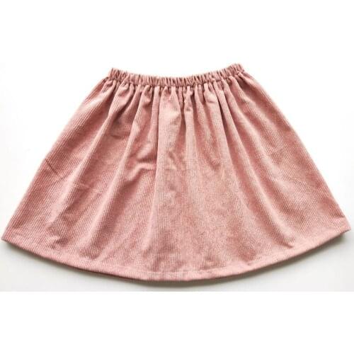 Pink USA 2021 New Spring Girls Skirt Autumn Winter Children Clothes Kids Corduroy Skirts Baby Girl Skirt tutu princess Vestido
