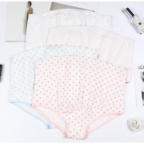 Women 's High-waist Panties Dot Seamless Soft Care Abdomen Underwear Underpants intimates pregnant panties maternity panties