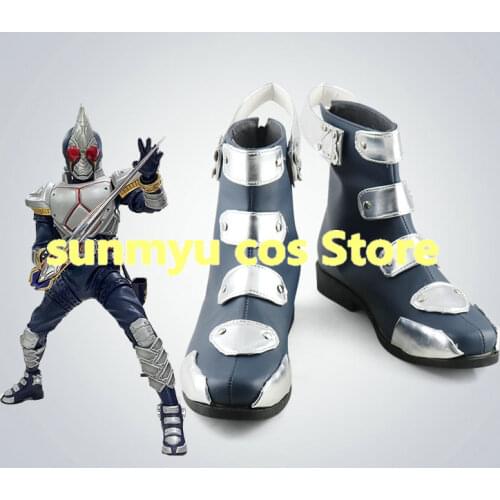 Kamen Rider Blade Masked Rider Boots Shoes Cosplay Custom Size Halloween