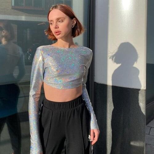 Женские укороченные футболки KUKAKEY China At AliExpress