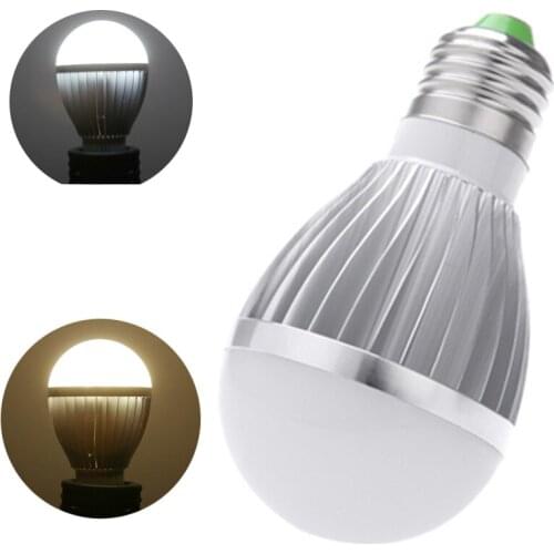 Light sensor light 5W 7W E27 110/220V LED Sound White Warm White Light Bulb Lamp Led Bulb sensing bulb Warm/white 1pcs